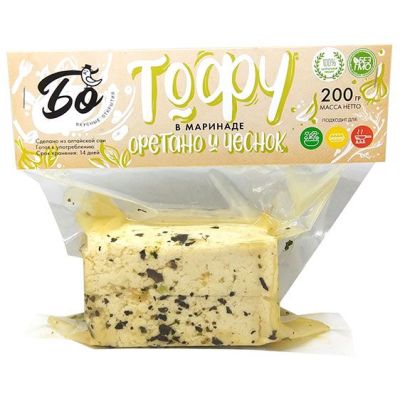 Сыр тофу орегано чеснок Бо, 250 г