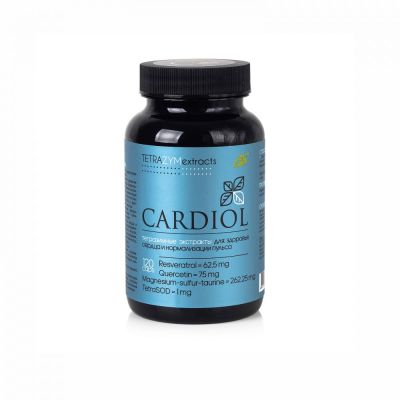 Тетразимные экстракты CARDIOL (КАРДИОЛ) Сиб крук, 120 капсул